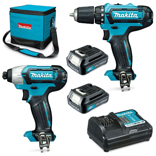 Bộ máy khoan vặn vít dùng pin Makita CLX224S