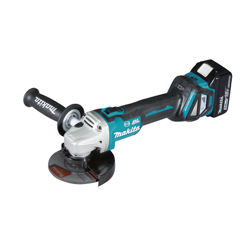 Máy mài góc dùng pin Makita DGA514RTE (125mm/công tắc trượt/AWS/BL) (18V)